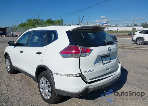 2016 Nissan Rogue S/Sl/Sv из США, поврежденный, VIN KNMAT2MV8GP700721